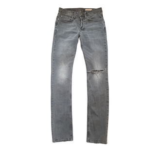 Allsaints Cigarette Ripped Knee Skinny Jeans Mens Size 28